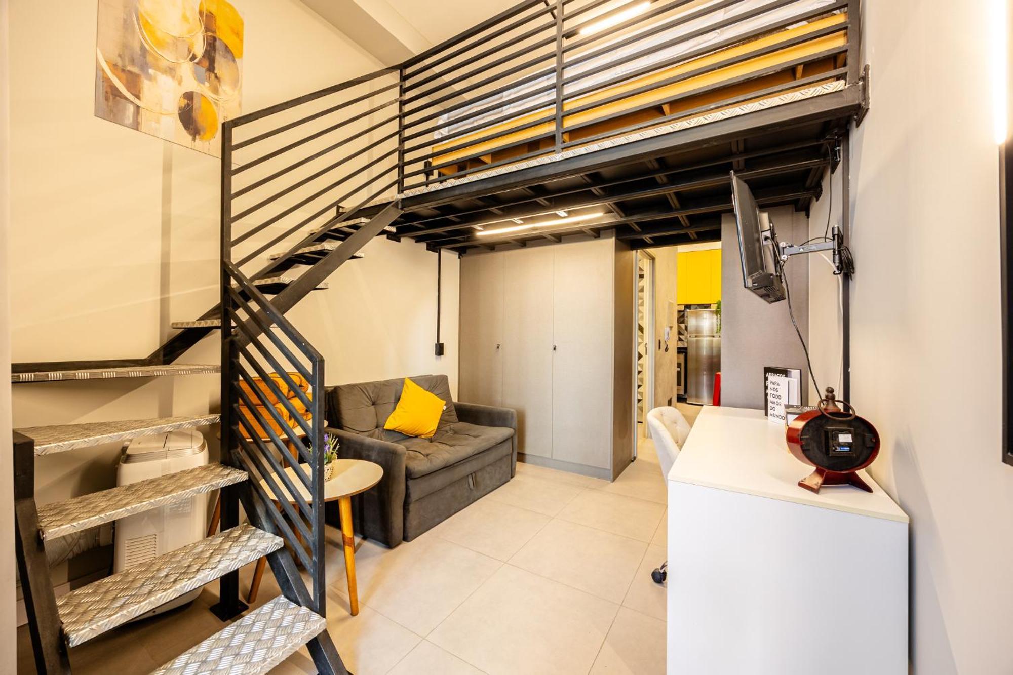 Easy Star - Contemporaneo Com Mezanino - Jt01i Apartamento São Paulo
